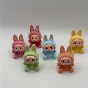 Mini Labubu Figurine Set